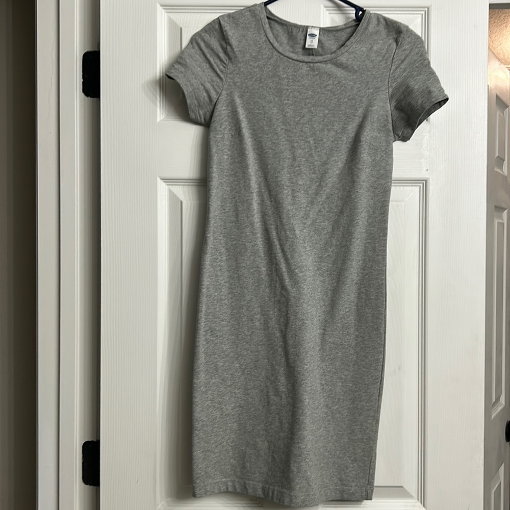 Grey tshirt dress